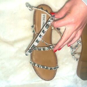 Steve madden size 7 sandals good condition!